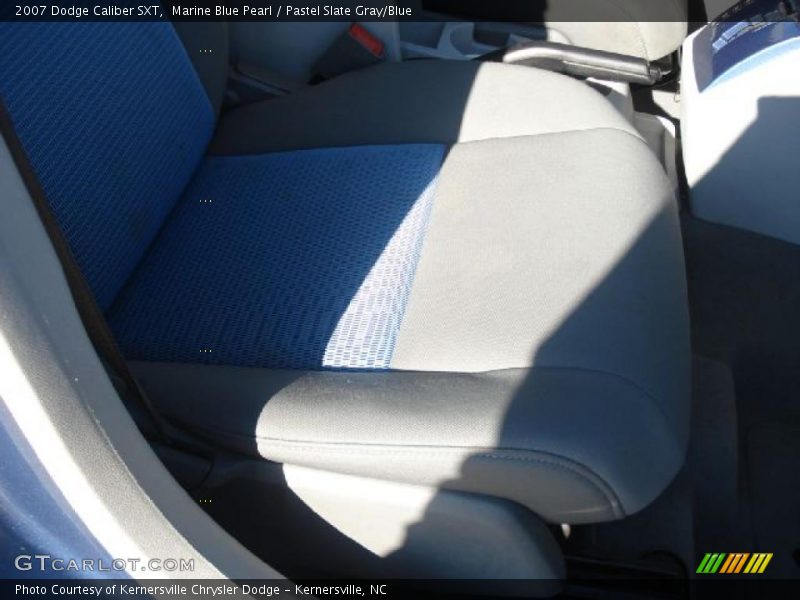 Marine Blue Pearl / Pastel Slate Gray/Blue 2007 Dodge Caliber SXT