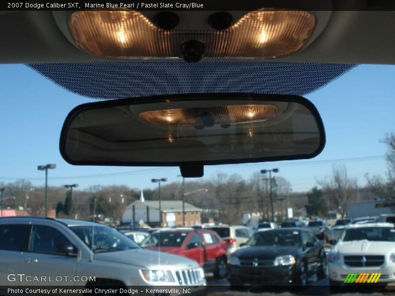Marine Blue Pearl / Pastel Slate Gray/Blue 2007 Dodge Caliber SXT