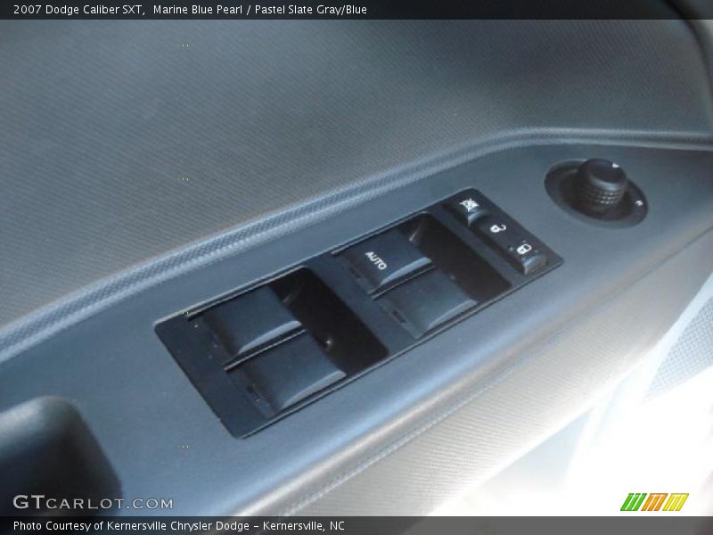 Marine Blue Pearl / Pastel Slate Gray/Blue 2007 Dodge Caliber SXT
