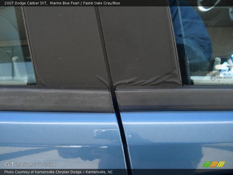 Marine Blue Pearl / Pastel Slate Gray/Blue 2007 Dodge Caliber SXT