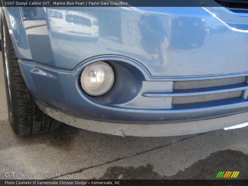 Marine Blue Pearl / Pastel Slate Gray/Blue 2007 Dodge Caliber SXT