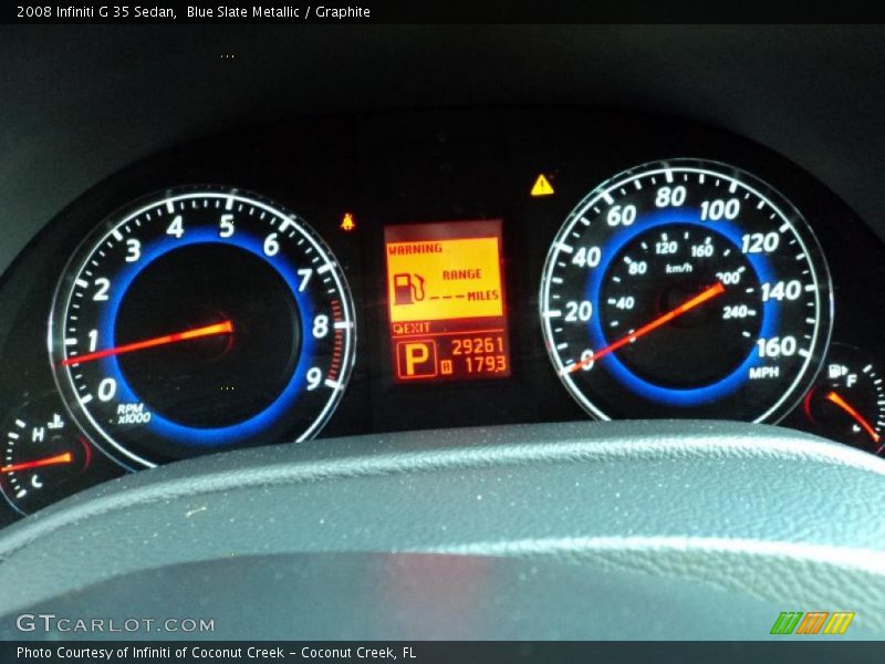 Blue Slate Metallic / Graphite 2008 Infiniti G 35 Sedan