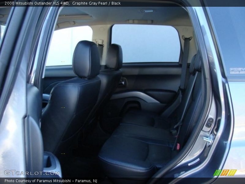 Graphite Gray Pearl / Black 2008 Mitsubishi Outlander XLS 4WD