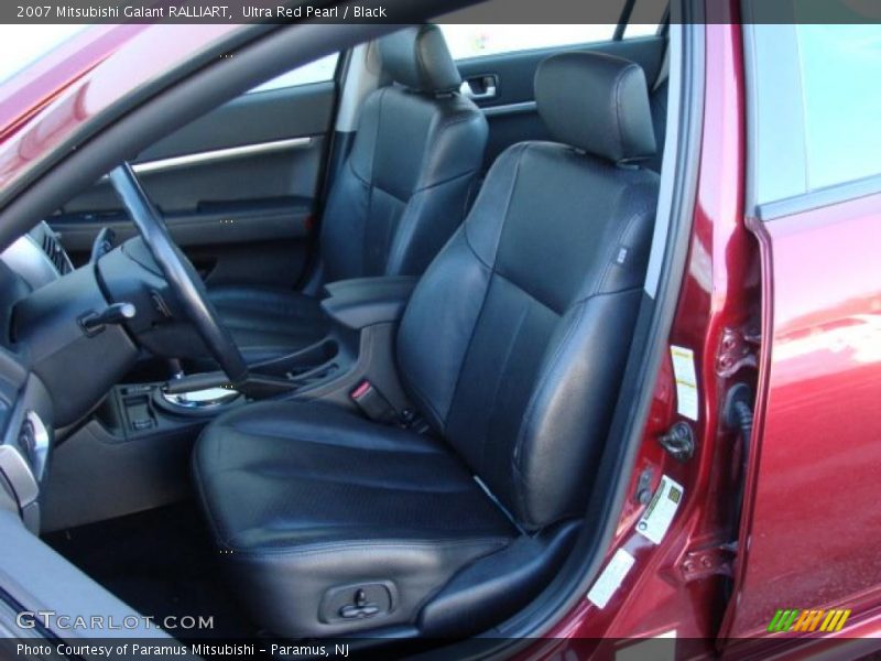 Ultra Red Pearl / Black 2007 Mitsubishi Galant RALLIART