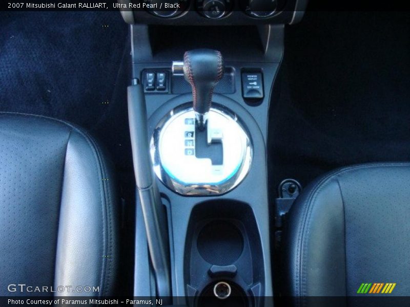 Ultra Red Pearl / Black 2007 Mitsubishi Galant RALLIART