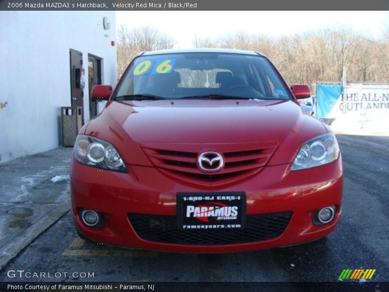 Velocity Red Mica / Black/Red 2006 Mazda MAZDA3 s Hatchback