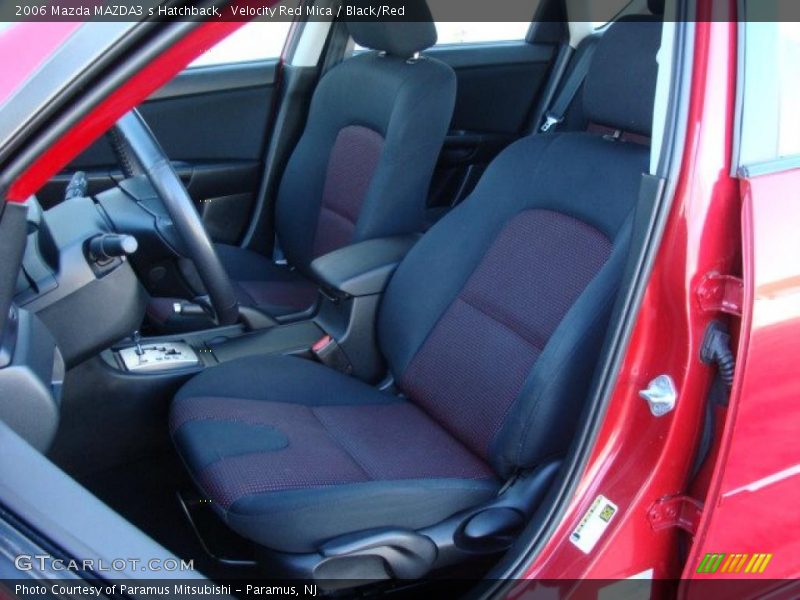 Velocity Red Mica / Black/Red 2006 Mazda MAZDA3 s Hatchback