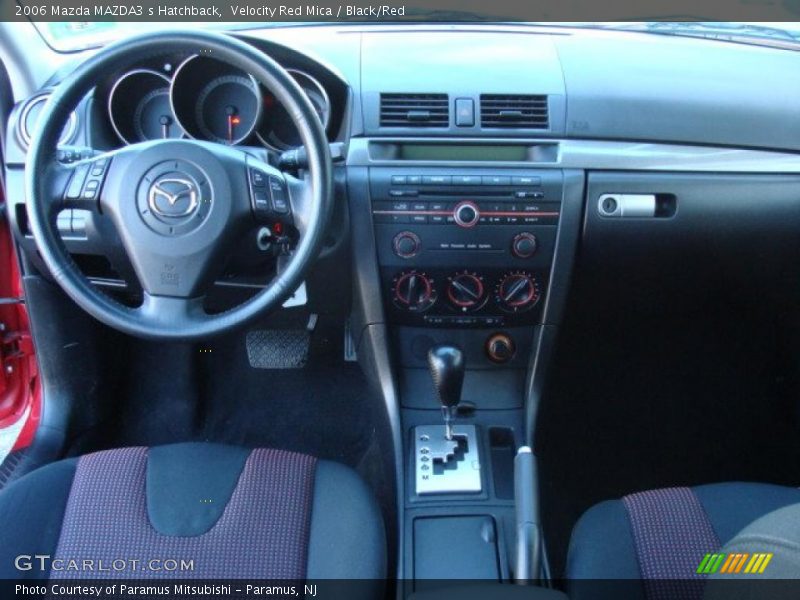 Velocity Red Mica / Black/Red 2006 Mazda MAZDA3 s Hatchback