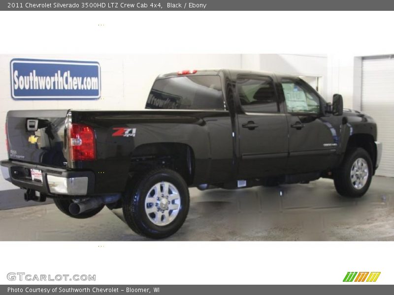 Black / Ebony 2011 Chevrolet Silverado 3500HD LTZ Crew Cab 4x4