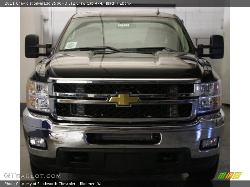 Black / Ebony 2011 Chevrolet Silverado 3500HD LTZ Crew Cab 4x4