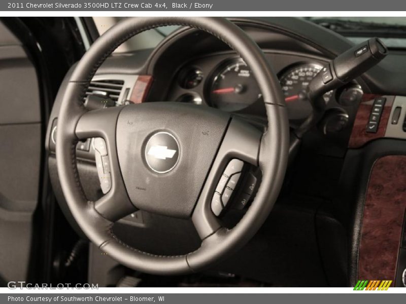 Black / Ebony 2011 Chevrolet Silverado 3500HD LTZ Crew Cab 4x4