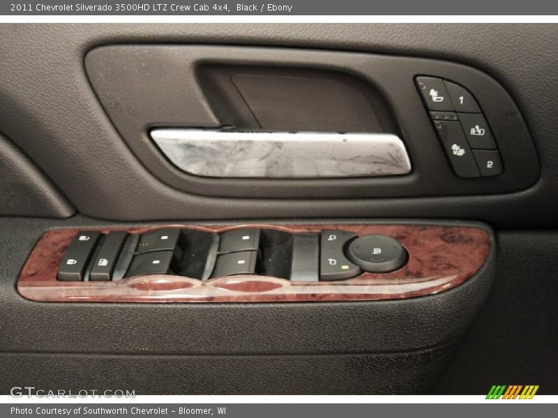 Black / Ebony 2011 Chevrolet Silverado 3500HD LTZ Crew Cab 4x4