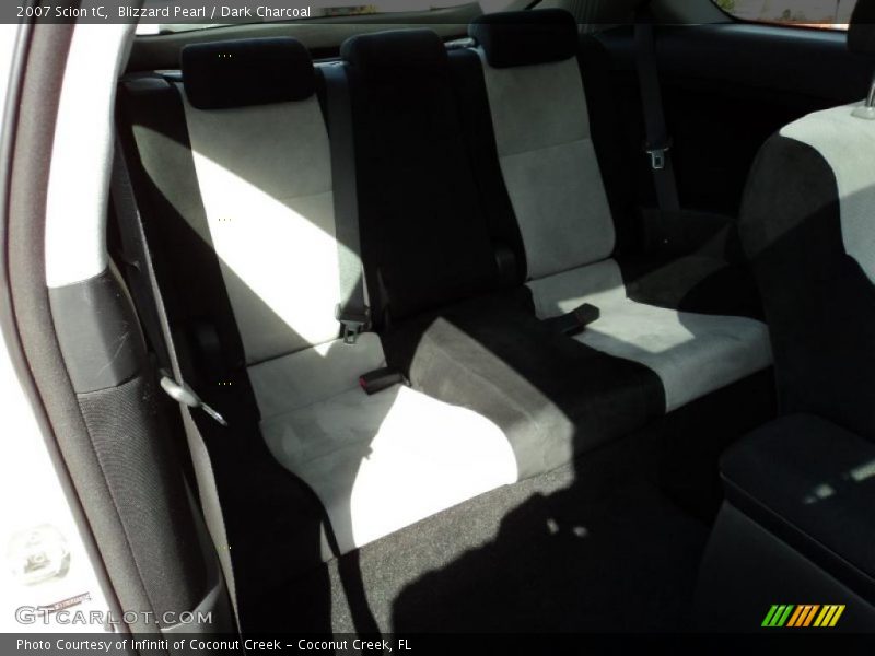 Blizzard Pearl / Dark Charcoal 2007 Scion tC