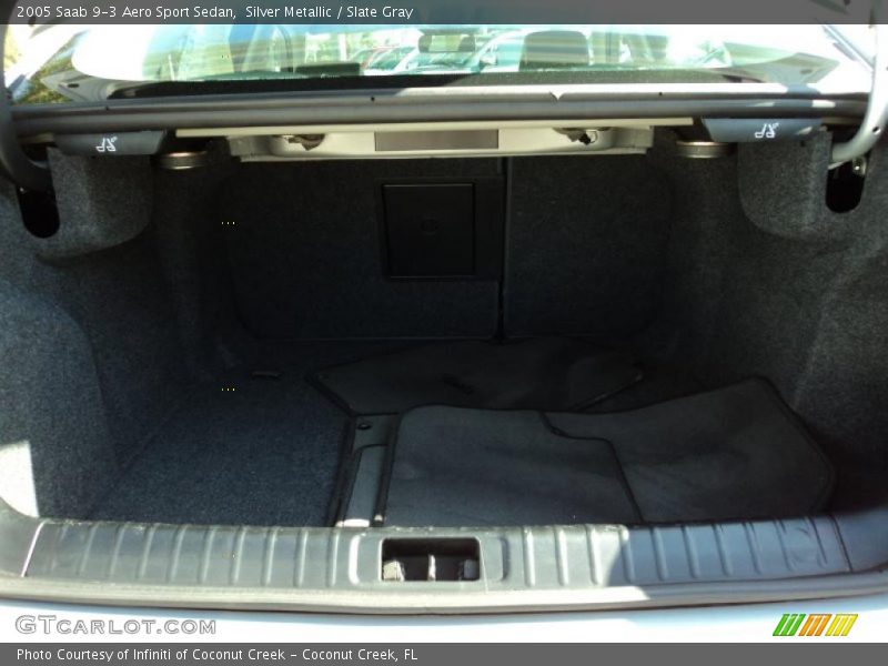 Silver Metallic / Slate Gray 2005 Saab 9-3 Aero Sport Sedan