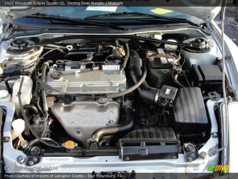  2003 Eclipse Spyder GS Engine - 2.4 Liter SOHC 16-Valve 4 Cylinder