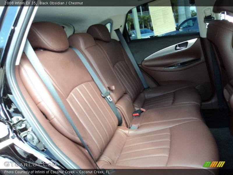 Black Obsidian / Chestnut 2008 Infiniti EX 35