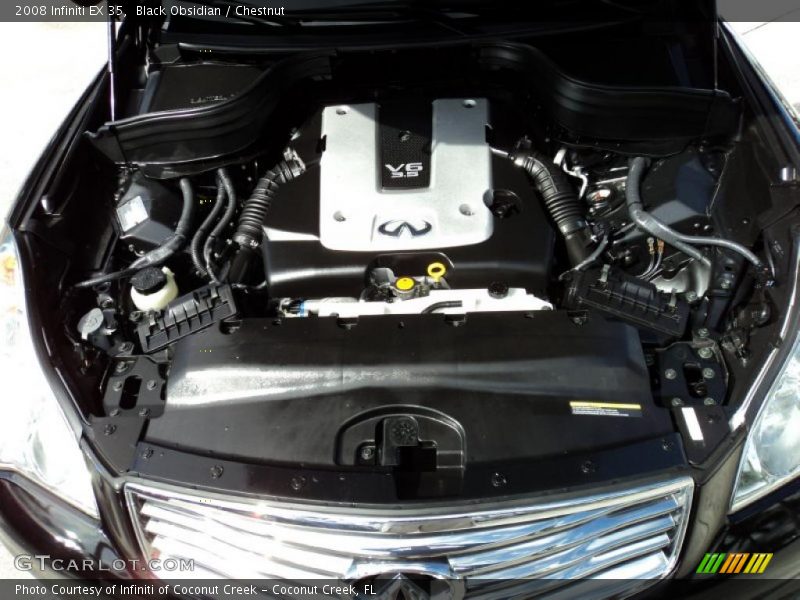 Black Obsidian / Chestnut 2008 Infiniti EX 35
