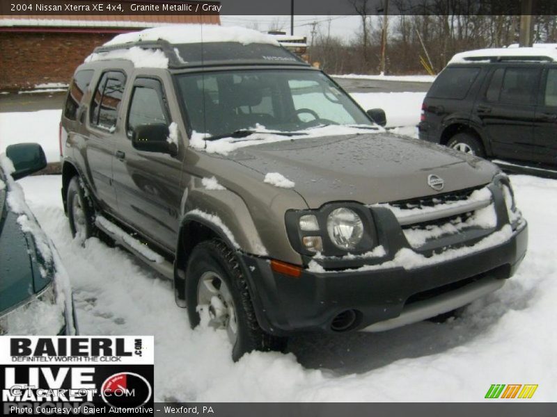 Granite Metallic / Gray 2004 Nissan Xterra XE 4x4
