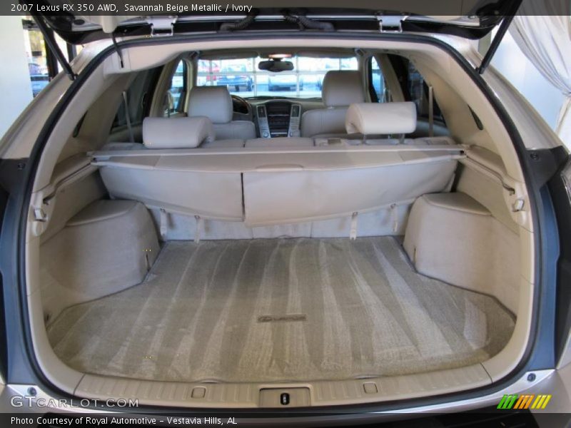 Savannah Beige Metallic / Ivory 2007 Lexus RX 350 AWD