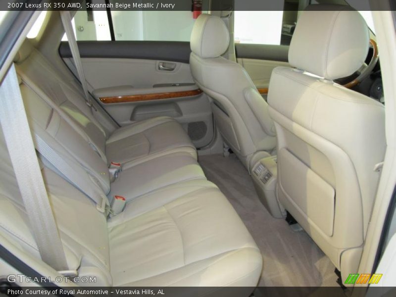 Savannah Beige Metallic / Ivory 2007 Lexus RX 350 AWD