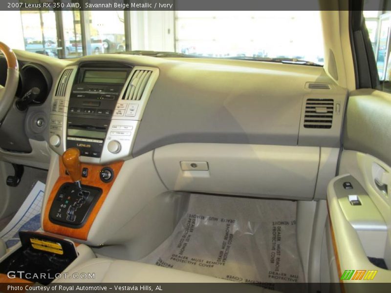 Savannah Beige Metallic / Ivory 2007 Lexus RX 350 AWD