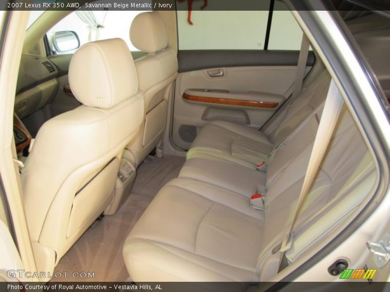 Savannah Beige Metallic / Ivory 2007 Lexus RX 350 AWD