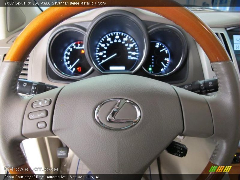 Savannah Beige Metallic / Ivory 2007 Lexus RX 350 AWD