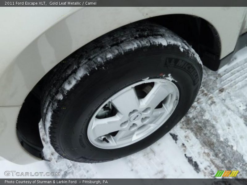 Gold Leaf Metallic / Camel 2011 Ford Escape XLT