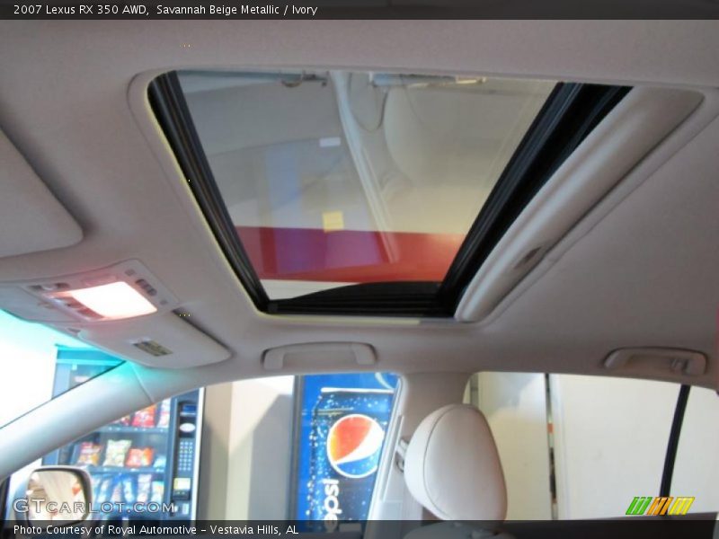 Savannah Beige Metallic / Ivory 2007 Lexus RX 350 AWD