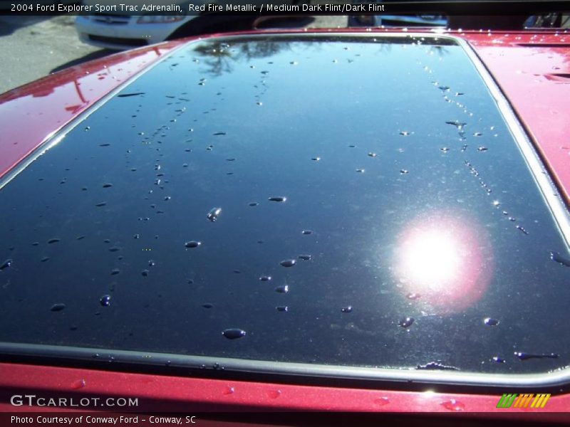 Red Fire Metallic / Medium Dark Flint/Dark Flint 2004 Ford Explorer Sport Trac Adrenalin