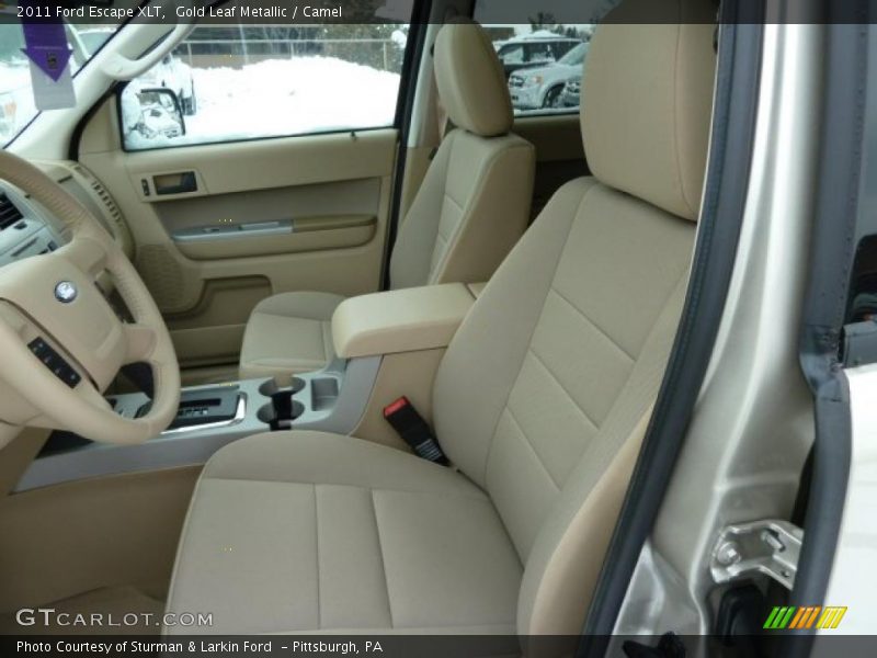 Gold Leaf Metallic / Camel 2011 Ford Escape XLT