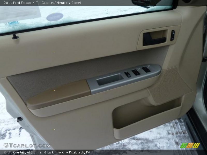 Gold Leaf Metallic / Camel 2011 Ford Escape XLT