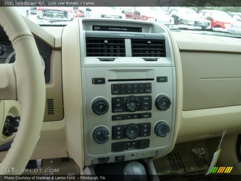 Gold Leaf Metallic / Camel 2011 Ford Escape XLT