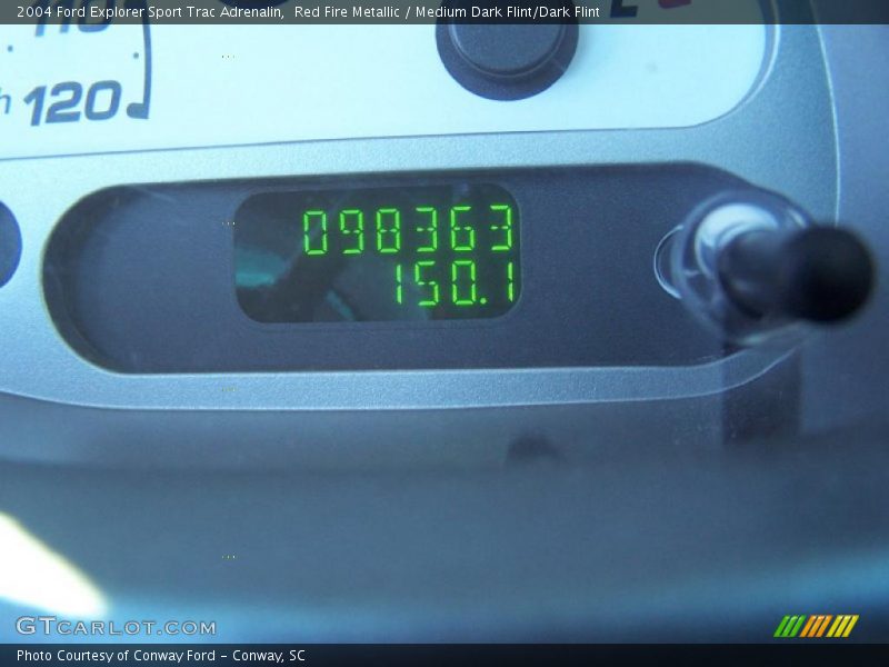 Red Fire Metallic / Medium Dark Flint/Dark Flint 2004 Ford Explorer Sport Trac Adrenalin