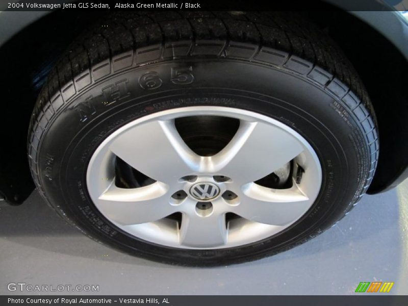 Alaska Green Metallic / Black 2004 Volkswagen Jetta GLS Sedan