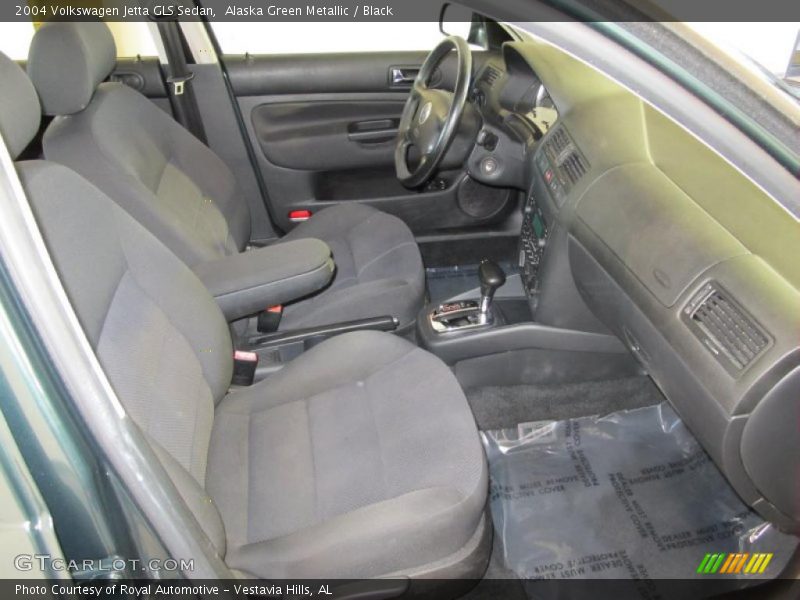 Alaska Green Metallic / Black 2004 Volkswagen Jetta GLS Sedan