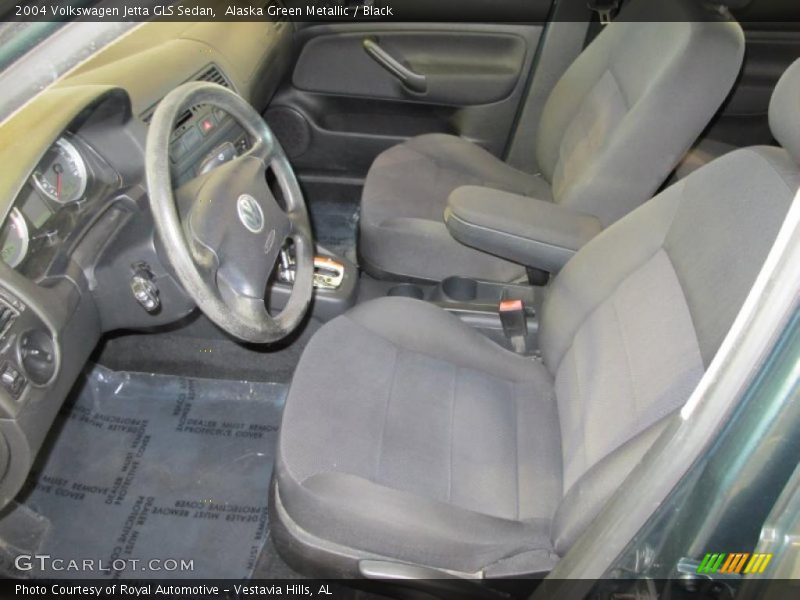 Alaska Green Metallic / Black 2004 Volkswagen Jetta GLS Sedan