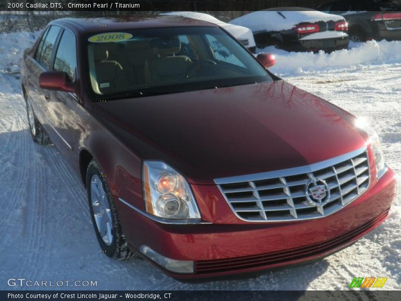 Crimson Pearl / Titanium 2006 Cadillac DTS