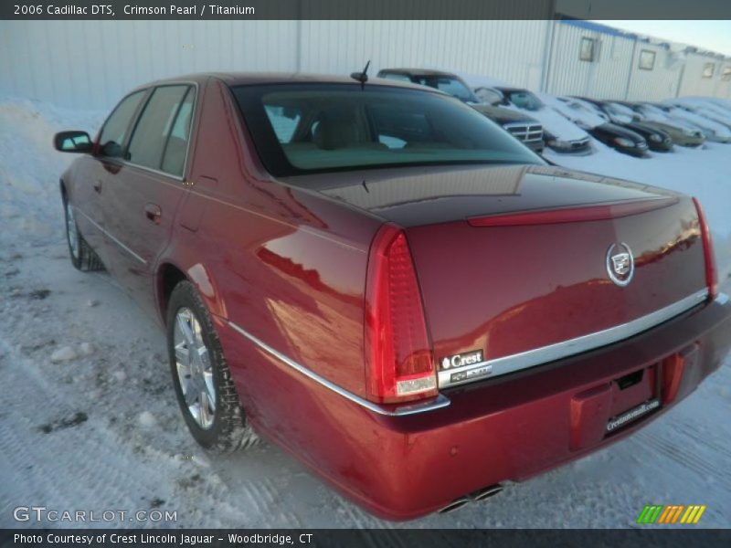 Crimson Pearl / Titanium 2006 Cadillac DTS