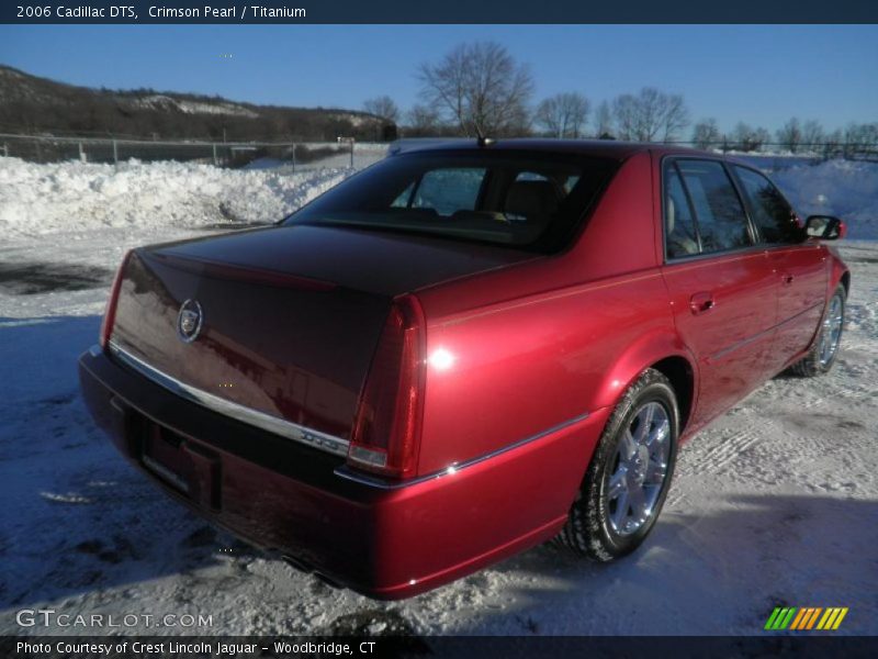 Crimson Pearl / Titanium 2006 Cadillac DTS