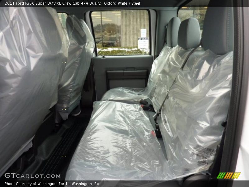 Oxford White / Steel 2011 Ford F350 Super Duty XL Crew Cab 4x4 Dually