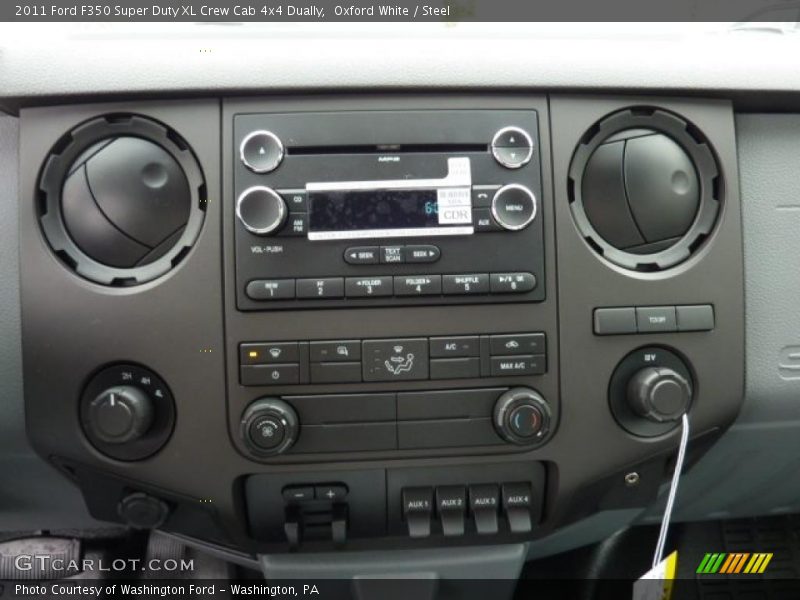 Oxford White / Steel 2011 Ford F350 Super Duty XL Crew Cab 4x4 Dually
