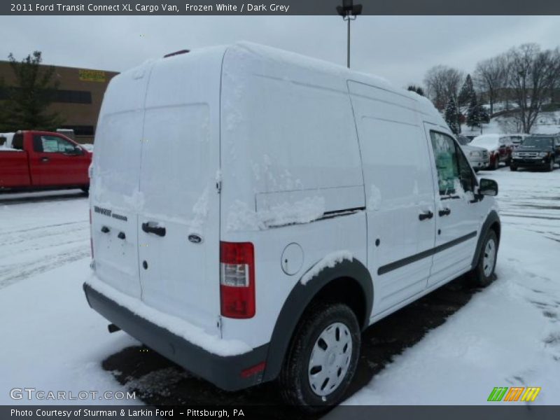 Frozen White / Dark Grey 2011 Ford Transit Connect XL Cargo Van