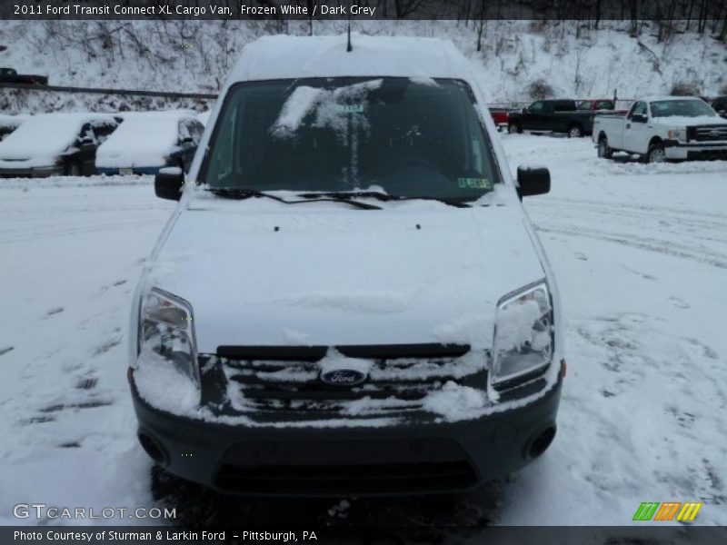 Frozen White / Dark Grey 2011 Ford Transit Connect XL Cargo Van