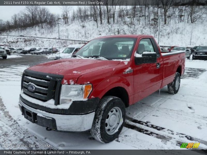 Front 3/4 View of 2011 F150 XL Regular Cab 4x4