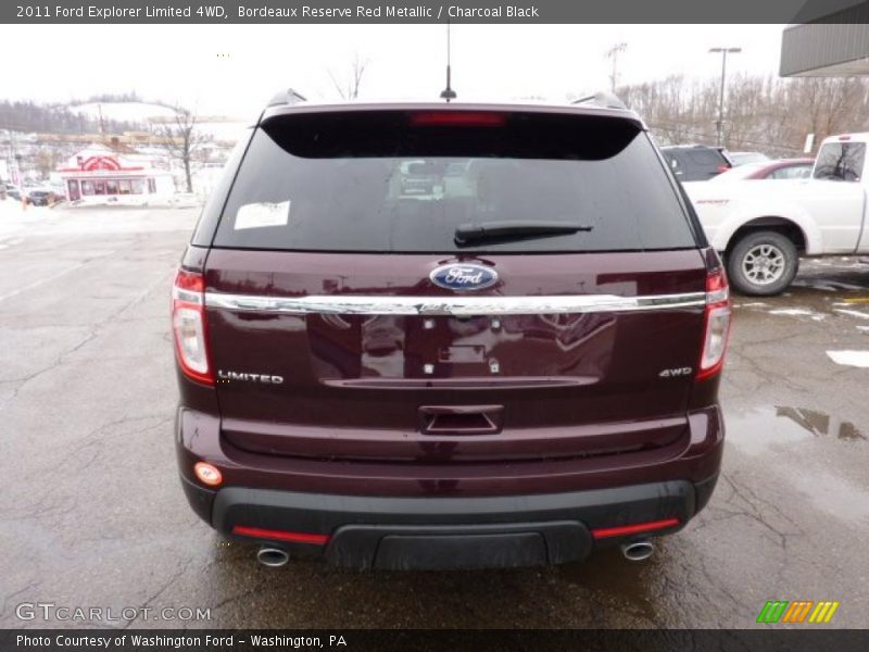 Bordeaux Reserve Red Metallic / Charcoal Black 2011 Ford Explorer Limited 4WD