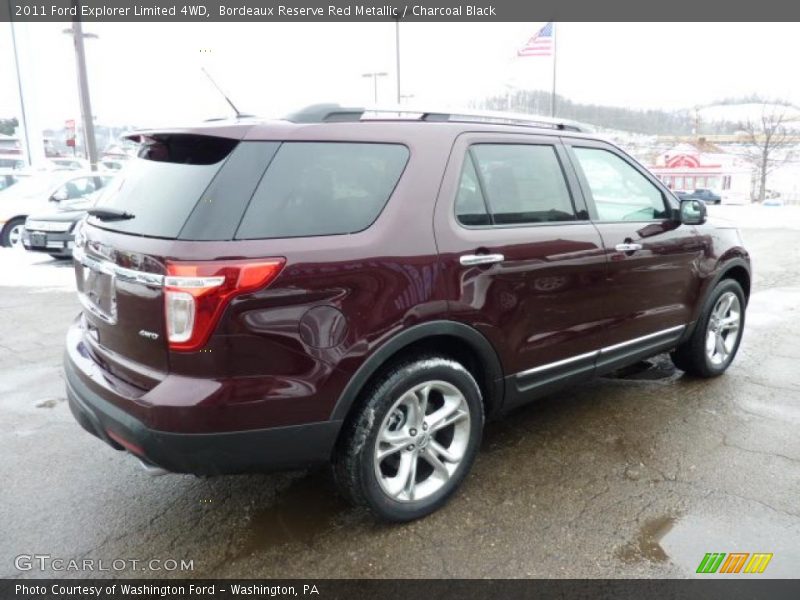  2011 Explorer Limited 4WD Bordeaux Reserve Red Metallic