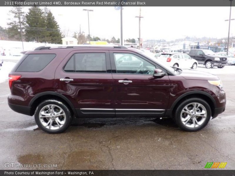  2011 Explorer Limited 4WD Bordeaux Reserve Red Metallic