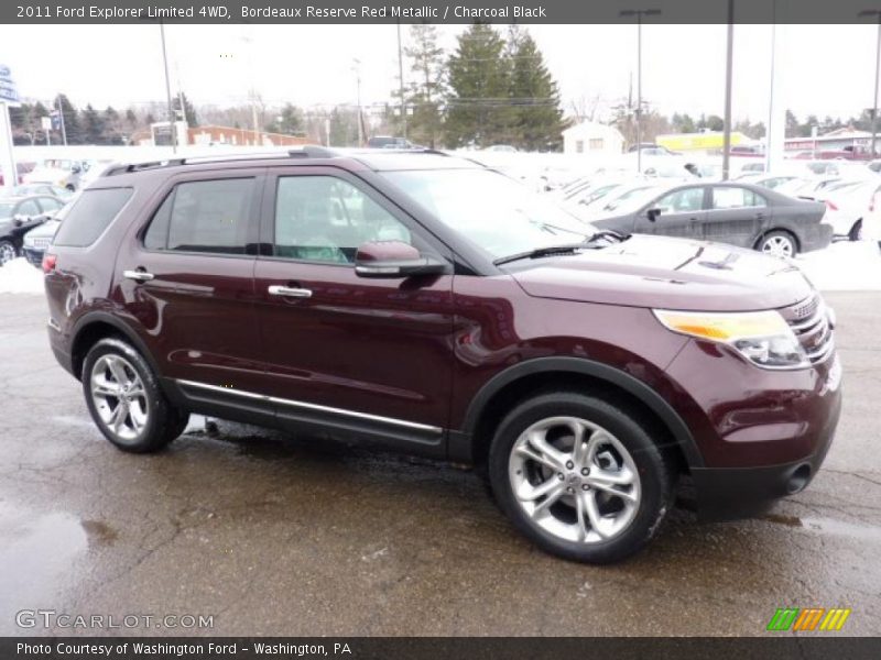 Front 3/4 View of 2011 Explorer Limited 4WD