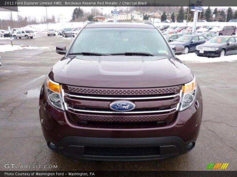  2011 Explorer Limited 4WD Bordeaux Reserve Red Metallic